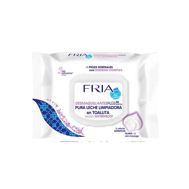 FRIA Desmaquillantes Plus Makeup Remover Wipes 20 Wipes Unisex