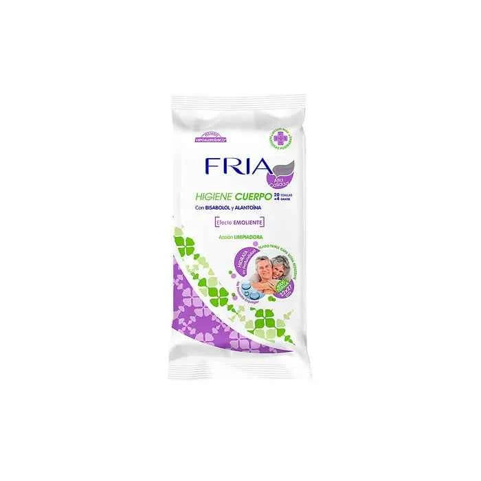 FRIA Senior Emollient Wipes 24 Wipes Unisex