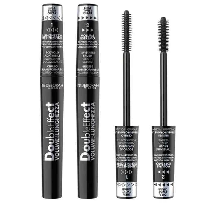 Deborah Milano Double Effect – Mascara Black Unisex