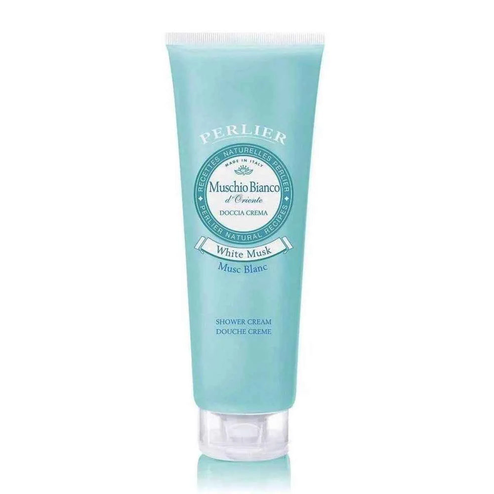 Perlier White Musk Crema De Baño Unisex, 250 ml