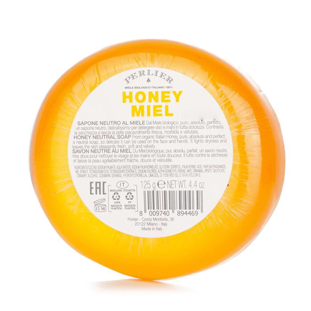 Perlier Honey Jabon Neutro De Miel Unisex, 125 g