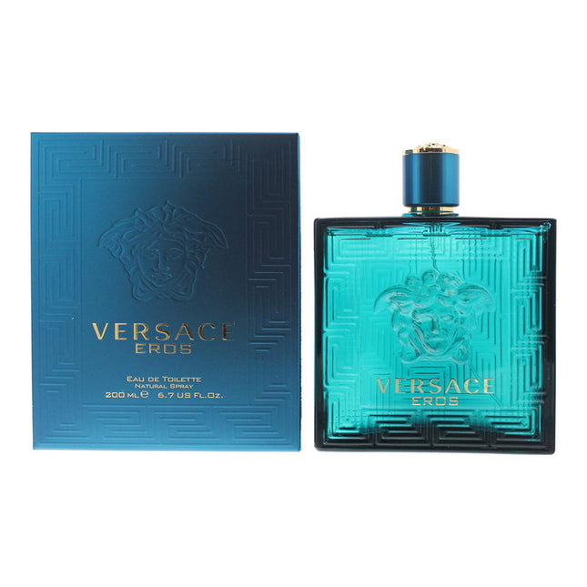 Versace Eros – Eau de Toilette for Men, 200 ml