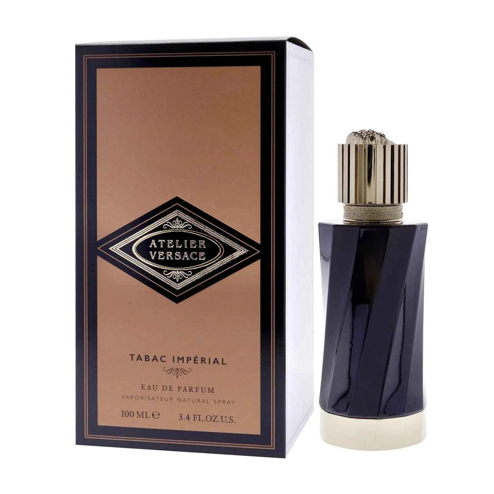Versace Atelier Versace Tabac Imperial – Eau de Parfum for Men, 100 ml Spray