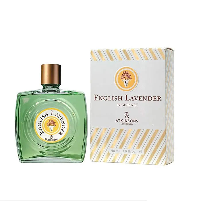 Atkinsons English Lavender – Eau de Toilette for Men Spray, 90 ml