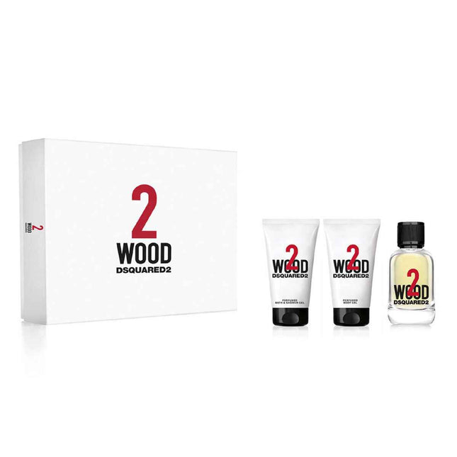 DSQUARED2 2 Wood Lote 3 Piezas Unisex