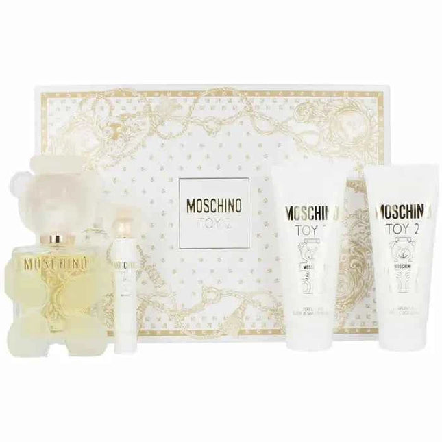 Moschino Toy 2 – Eau de Parfum for Men Spray 100 ml, Set 4 Pieces
