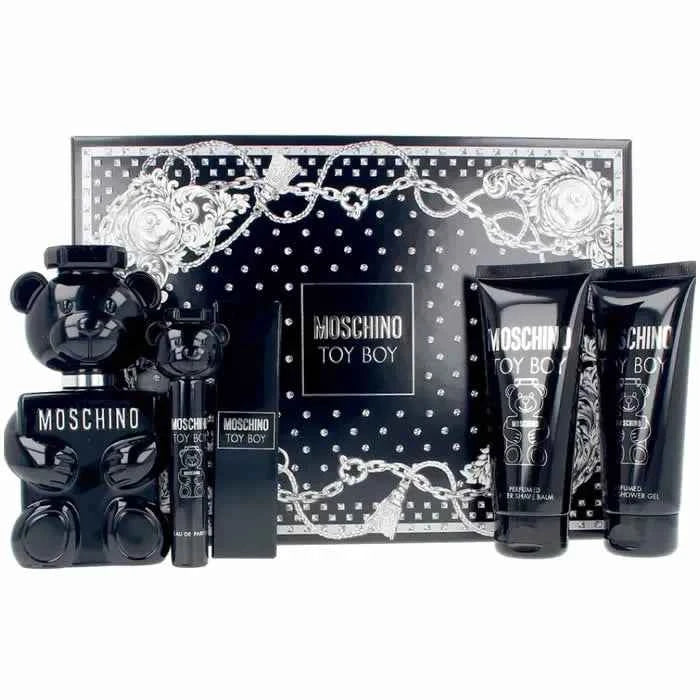 Moschino Toy Boy – Eau de Parfum for Men Spray 100 ml, Set 4 Pieces