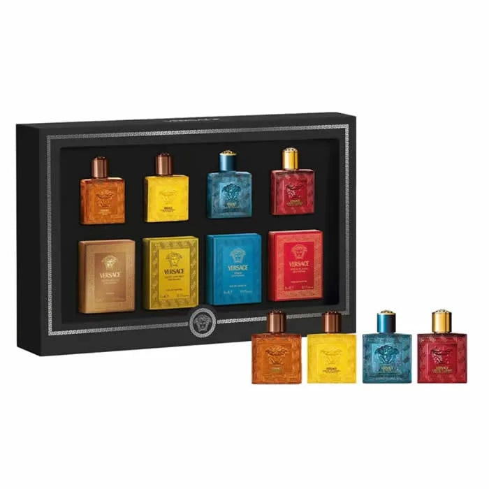 Versace Miniature Collection Pour Homme 4x5 ml for Men, Set 4 Pieces