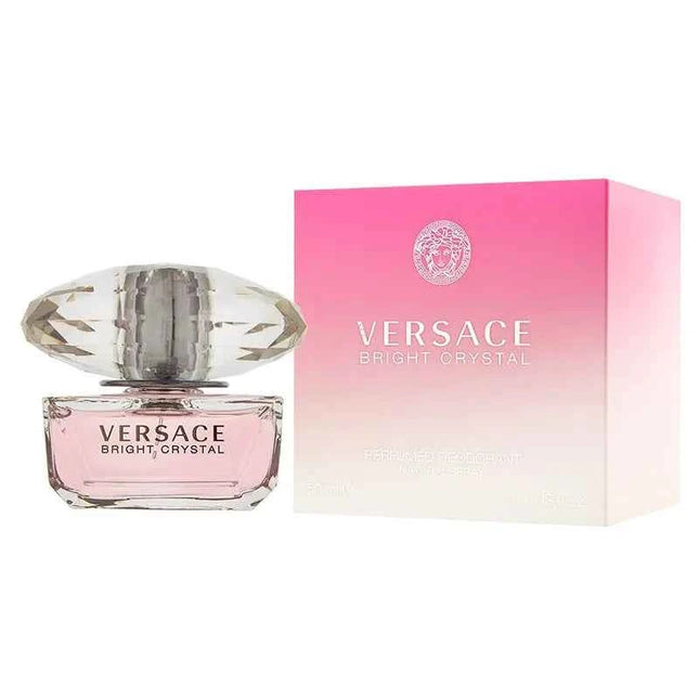 Versace Bright Crystal – Perfumed Deodorant Spray for Women, 50 ml