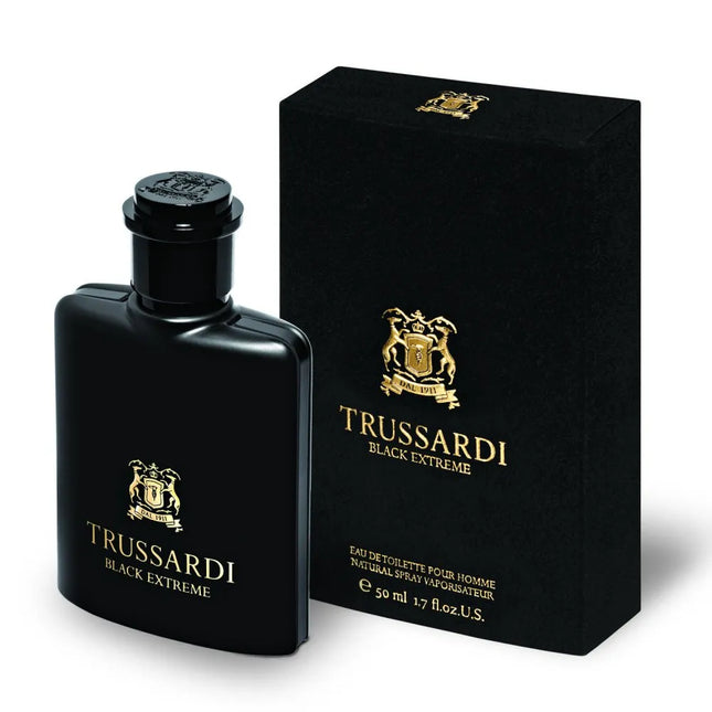 Trussardi Black Extreme – Eau de Toilette for Men Spray, 50 ml