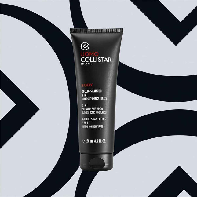 Collistar Uomo Doccia – Shampoo 3 In 1 Unisex, 250 ml