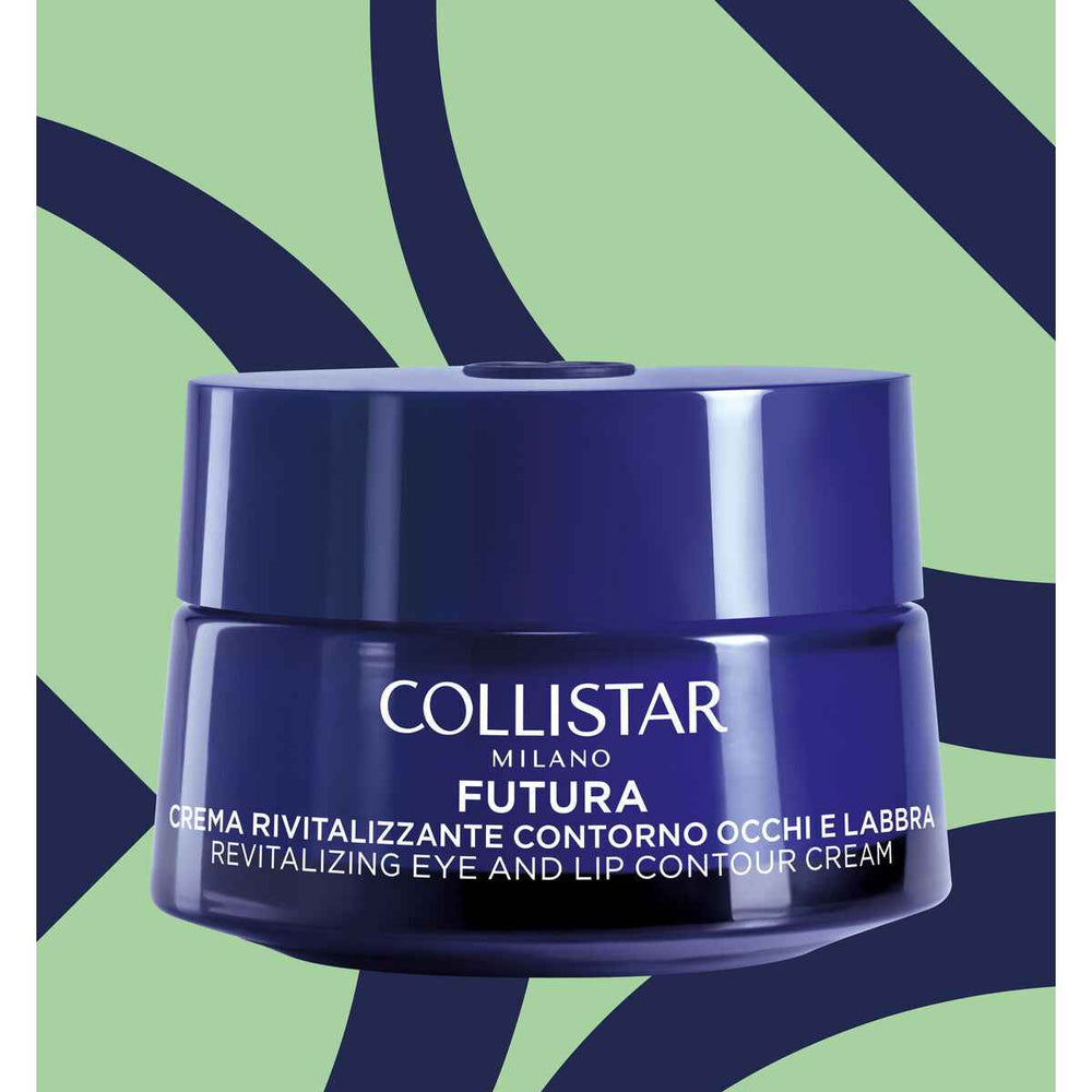 Collistar Futura Crema Revitalizante Contorno De Ojos y Labios Unisex, 15 ml