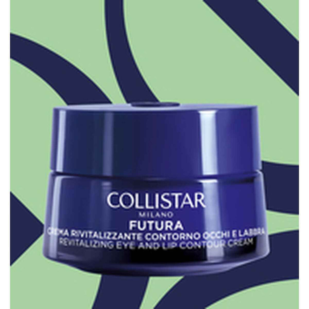 Collistar Futura Crema Revitalizante Contorno De Ojos y Labios Unisex, 15 ml