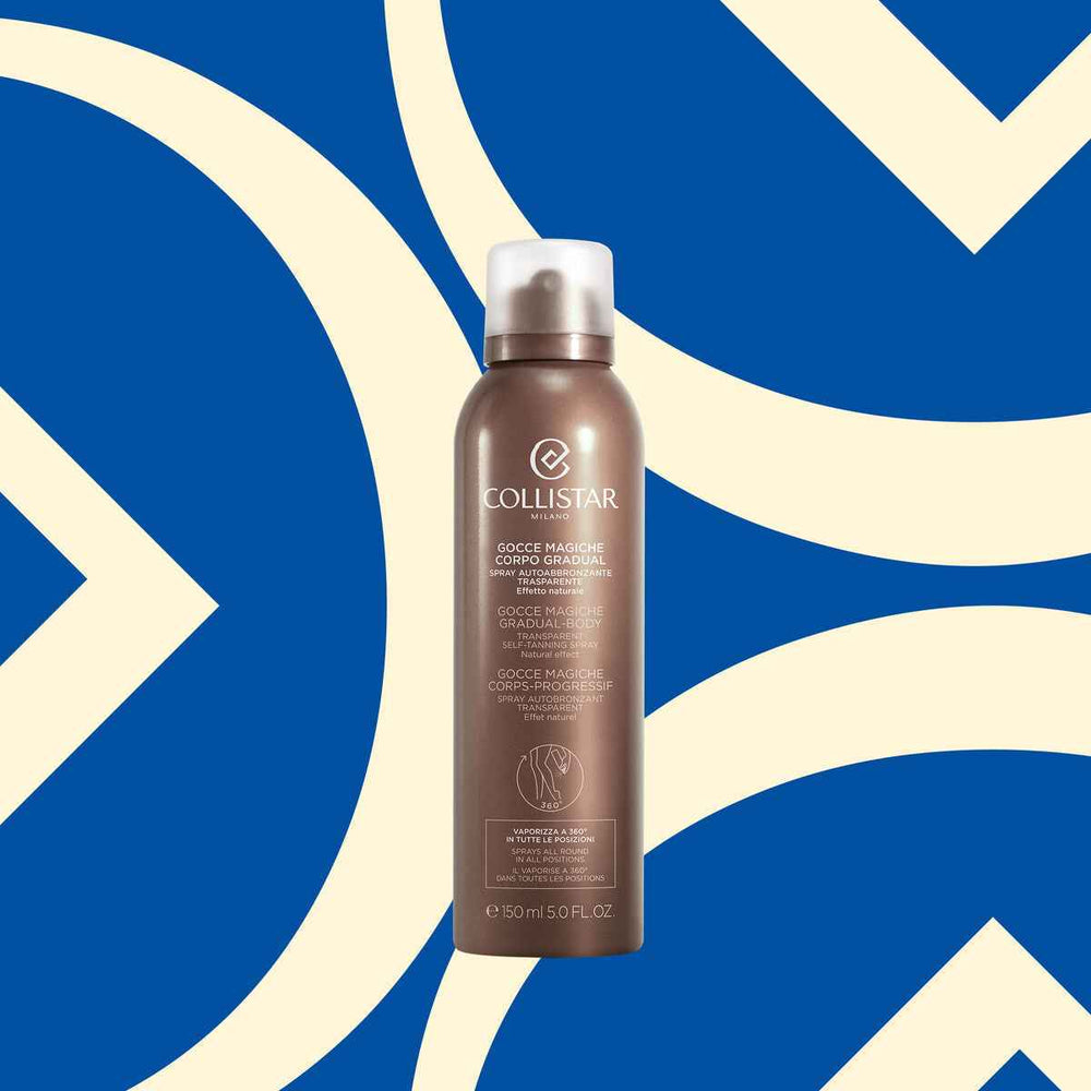 Collistar Gotas Mágicas Body Mist Autobronceador Gradual Transparente Unisex, 150 ml