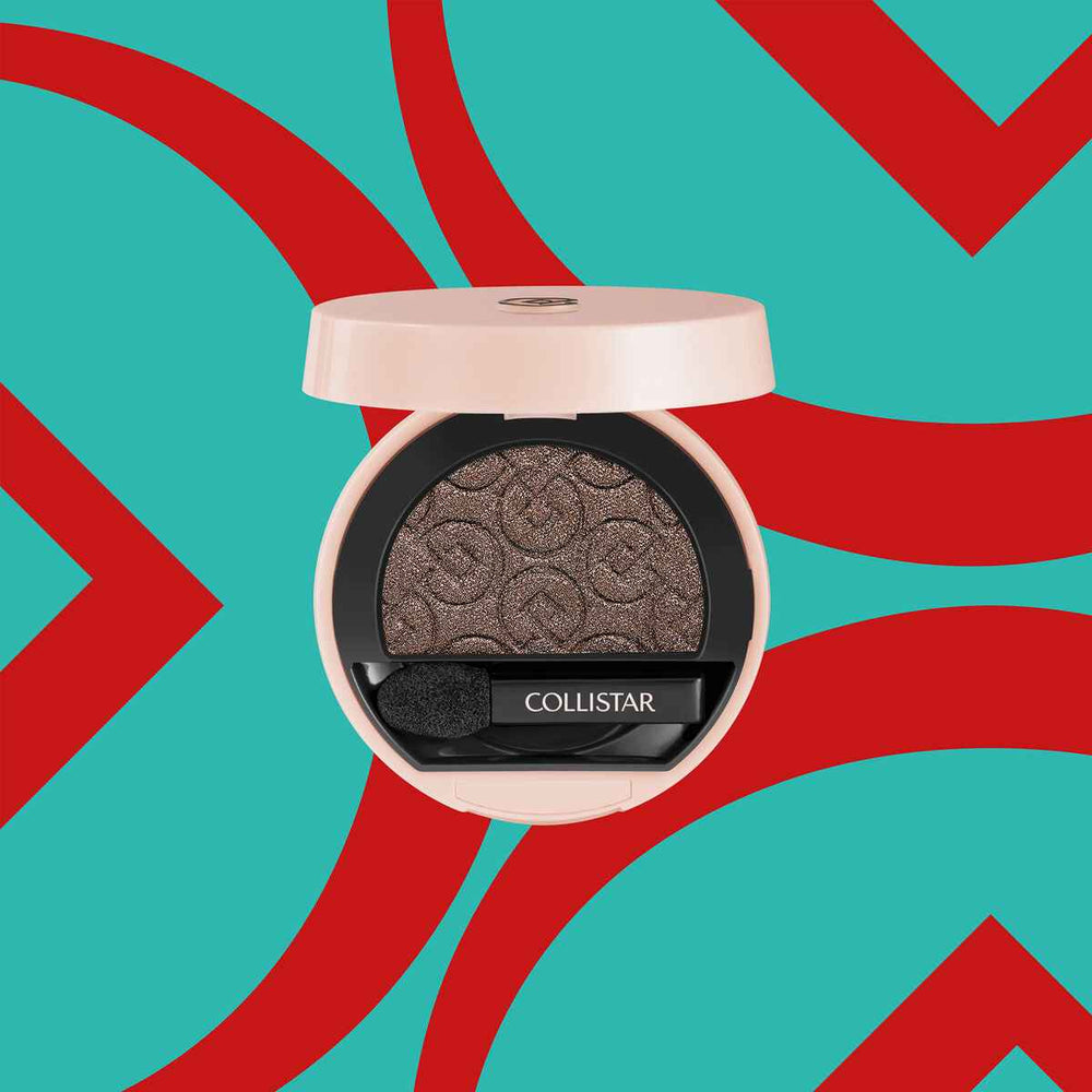Collistar Impeccabile Sombra De Ojos Compacta 505-Bronzo Shimmer, 3 g