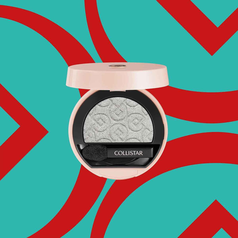 Collistar Impeccabile Sombra De Ojos Compacta 515-Argento Shimmer, 3 g
