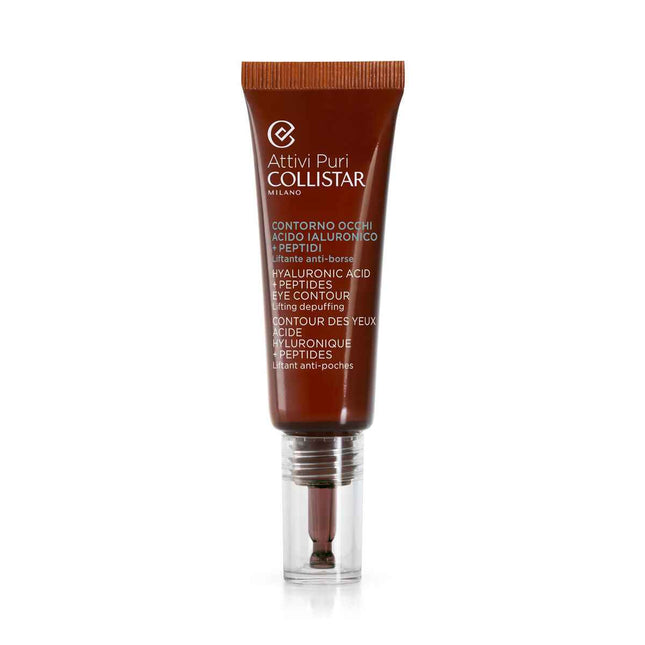 Collistar Attivi Puri Contorno De Ojos Ácido Hialurónico Péptidos Unisex, 15 ml