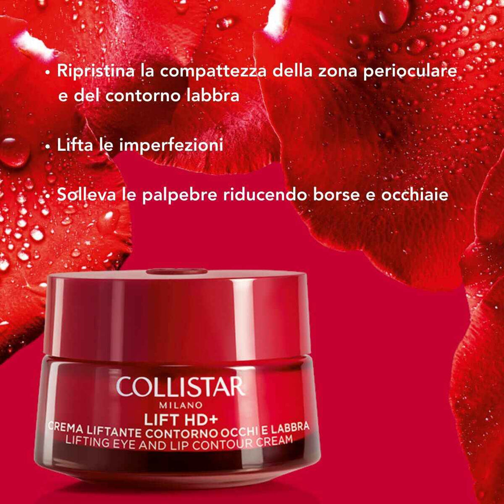 Collistar Lift Hd Contorno Ojos y Labios Unisex, 15 ml