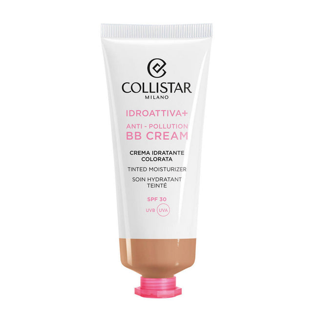 Collistar Idro-Attiva+ Anti-Pollution – BB Cream for Women, 3, Deep, SPF 30, 50 ml