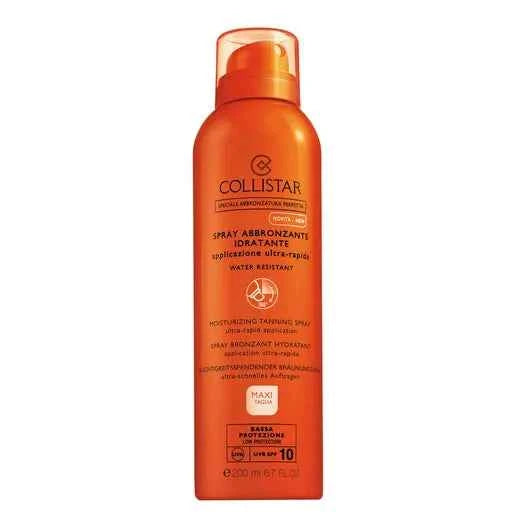 Collistar Perfect Tanning Moisturizing Tanning – Spray Spf10 Unisex, 200 ml
