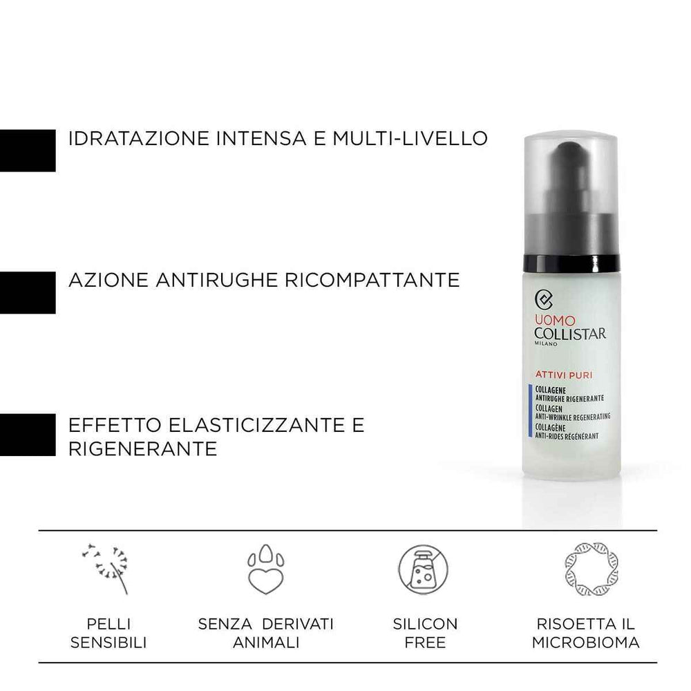 Collistar Men Attivi Puri Collag Unisex, 30 ml
