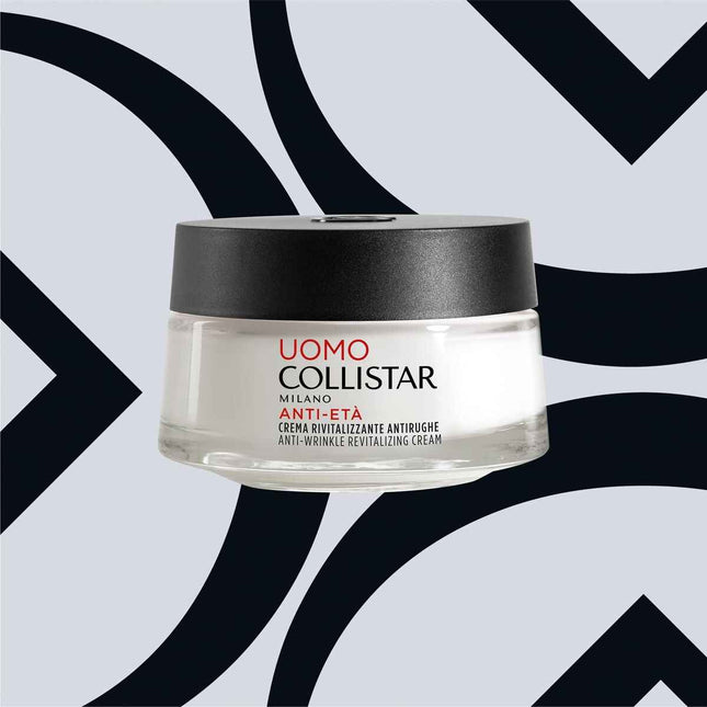 Collistar Uomo Crema Antiarrugas Revitalizante Unisex, 50 ml