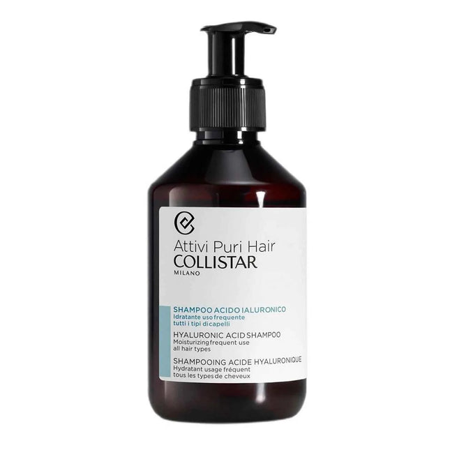 Collistar Ácido Hialurónico Champú Hidratante Unisex, 250 ml