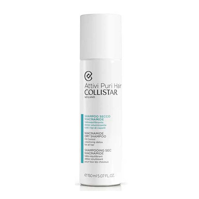 Collistar Niacinamida Champú En Seco Seborregulador Para Todo Tipo De Cabello Unisex, 150 ml