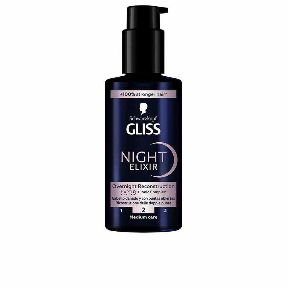 Schwarzkopf Gliss Night Elixir Sérum Puntas Abiertas, 100 ml