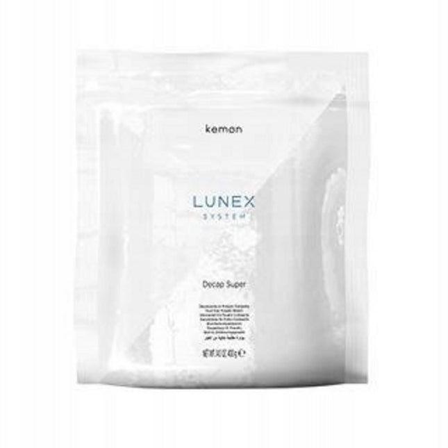 Kemon Lunex System Clay Powder Lightener Lightening – Hair Oxidant Powder Unisex, 2 pcs, 400 g