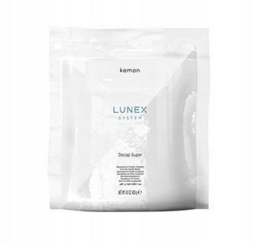 Kemon Lunex System Clay Powder Lightener Lightening – Hair Oxidant Powder Unisex, 2 pcs, 400 g