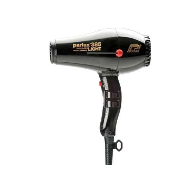 Parlux Hair Dryer 385 Powerlight Ionic Ceramic Black Unisex