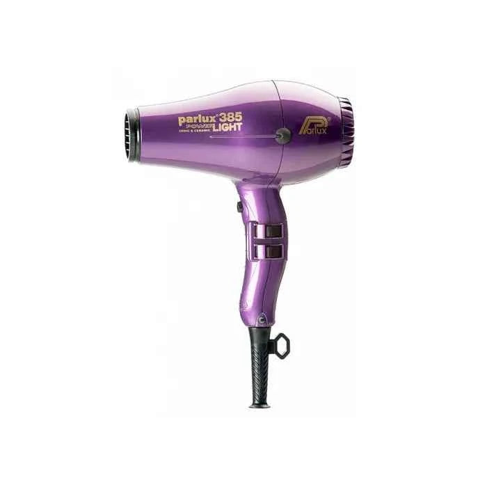 Parlux Hair Dryer 385 Powerlight Ionic Ceramic Violet Unisex