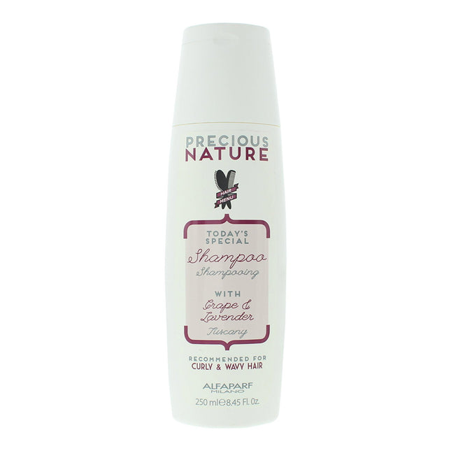 Alfaparf Precious Nature Grape & Lavender – Hair Shampoo for Women, 250 ml