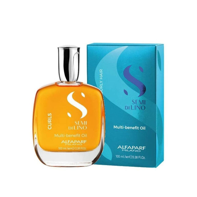 Alfaparf Milano Semi Di Lino Curls – Hair Oil for Unisex, 100 ml