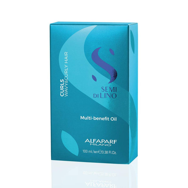 Alfaparf Milano Semi Di Lino Curls – Hair Oil for Unisex, 100 ml