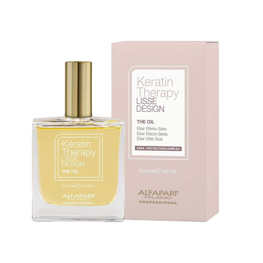 Alfaparf Milano Lisse Design Keratin Therapy – Hair Oil for Unisex, 50 ml