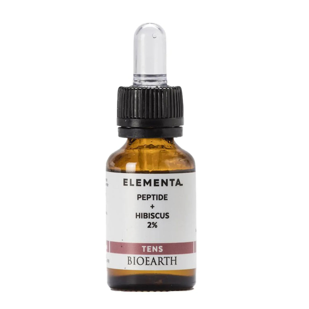 Bioearth Elementa Concentrado Tens Peptidos Hibiscus Unisex, 15 ml