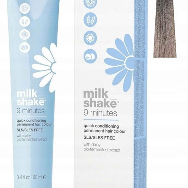 Milk Shake 9 Minutes – Permanent Hair Dye for Women, 7.81 Ash Blond Mocha, 100 ml