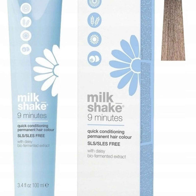 Milk Shake 9 Minutes Amino Acid Complex – Permanent Hair Dye for Women, 8.8 Moka Light Blond, 100 ml