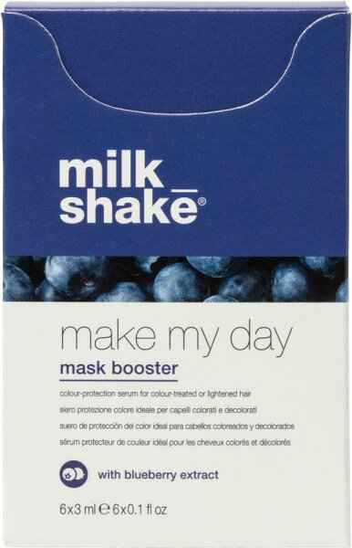 Milk Shake Set Milk Shake Make My Day Blueberry – Hair Serum for Women, For Colour Protection, 6 pcs, 3 ml
