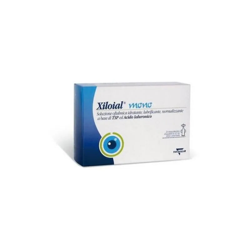 Xiloal Xiloial Mono Solución Oftalmica Ojo Seco 20 Monodosis De, 0,5 ml