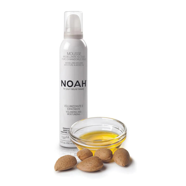 NOAH Style Espuma Moldeadora Almendras Dulces Unisex, 250 ml