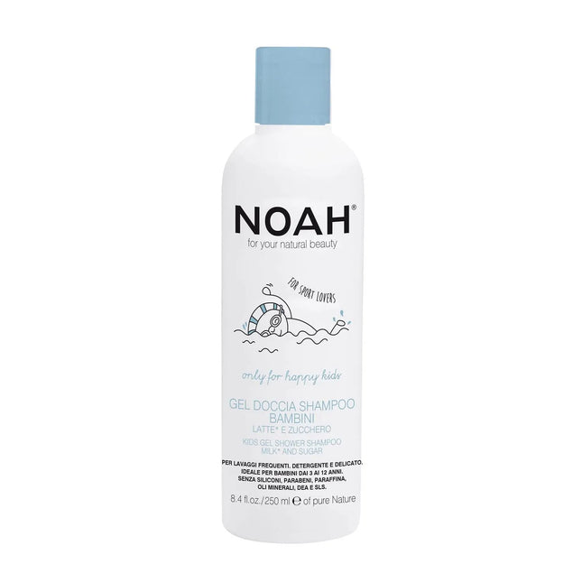NOAH Kids – Gel De Baño y Champu Unisex, 250 ml