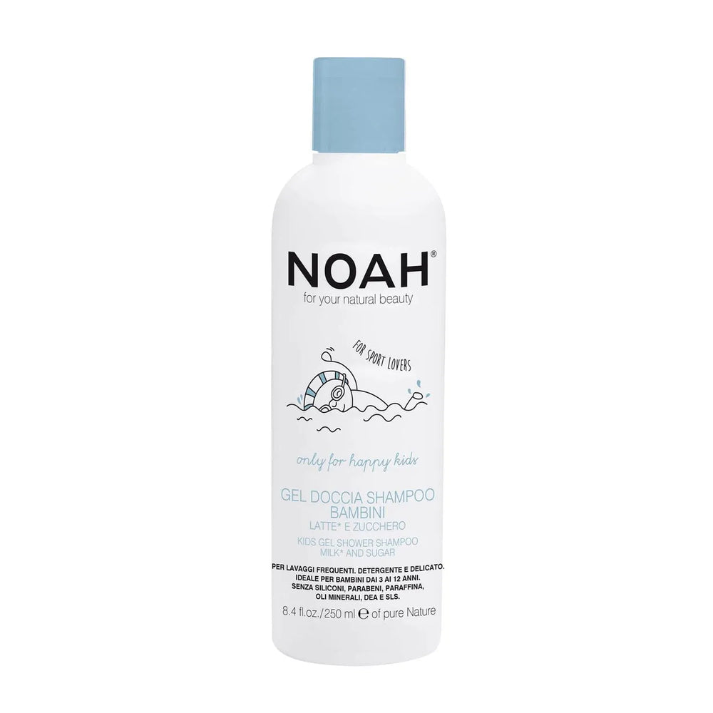 NOAH Kids – Gel De Baño y Champu Unisex, 250 ml