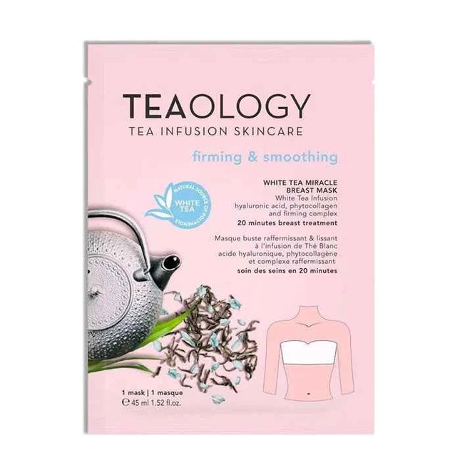 Teaology White Tea Miracle Breast Mask Firming & Smoothing Unisex, 45 ml
