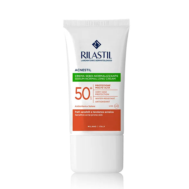 Rilastil Sun System Spf50+ Acnestil Unisex, 40 ml