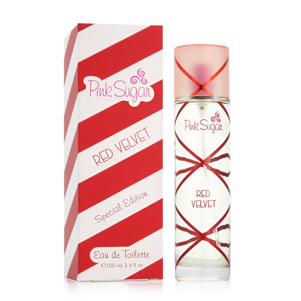 Aquolina Pink Sugar Red Velvet – Eau de Toilette for Women, 100 ml