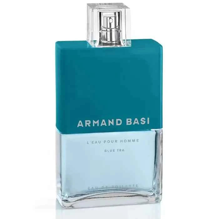 Armand BASI L'Eau Pour Homme Blue Tea – Eau de Toilette for Men Spray, 75 ml