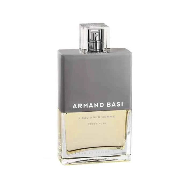 Armand BASI L'Eau Pour Homme Woody Musk – Eau de Toilette for Men Spray, 75 ml